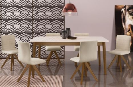 Mesa de Jantar Slim - Macrosul Móveis - Bloco 3D | CASOCA