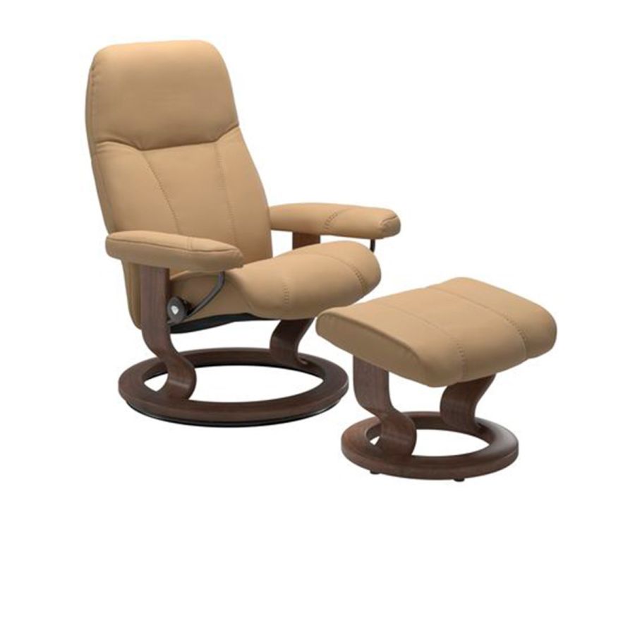 Poltrona Consul Classic - Stressless by Ekornes - Bloco 3D | CASOCA