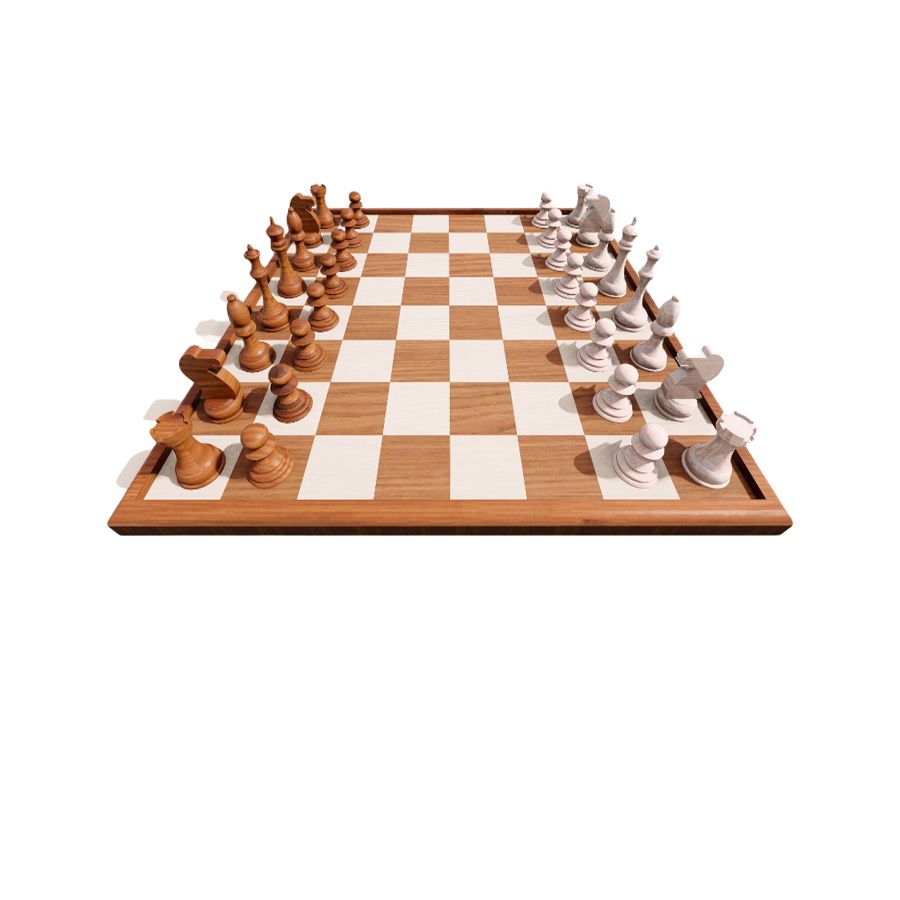 Tabuleiro de xadrez 3d em AutoCAD, Baixar CAD (1.65 MB)